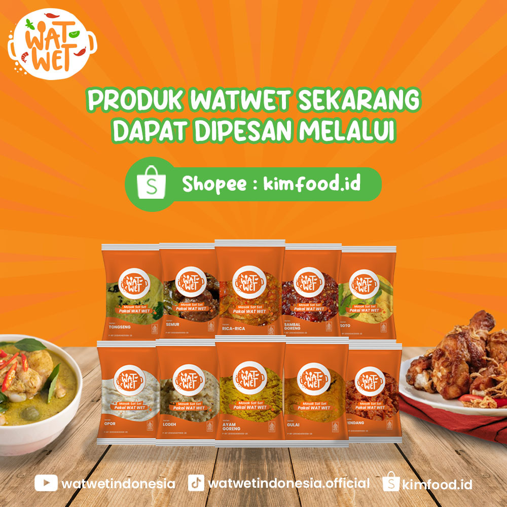 Promo Pembelian Produk Watwet Dapat Diorder Melalui Shopee